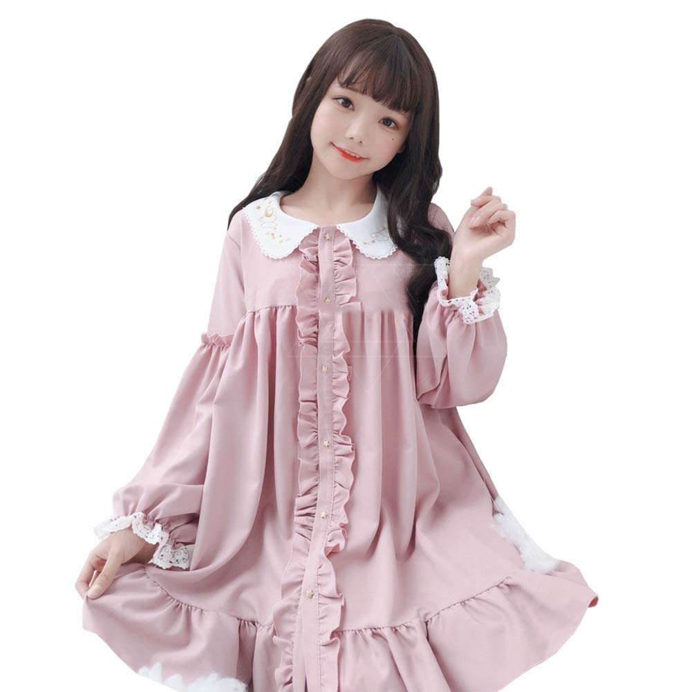 ワンピース コスプレfree size ロリータ 可愛い かわいい  02 Amazon.co.jp: ロリータ服 ワンピース コスプレ パジャマ式 レディース